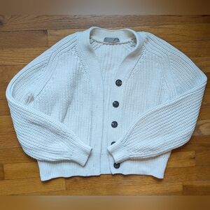 Everlane cotton cardigan Large